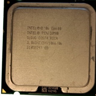 Intel Pentium E6600 3.06GHz