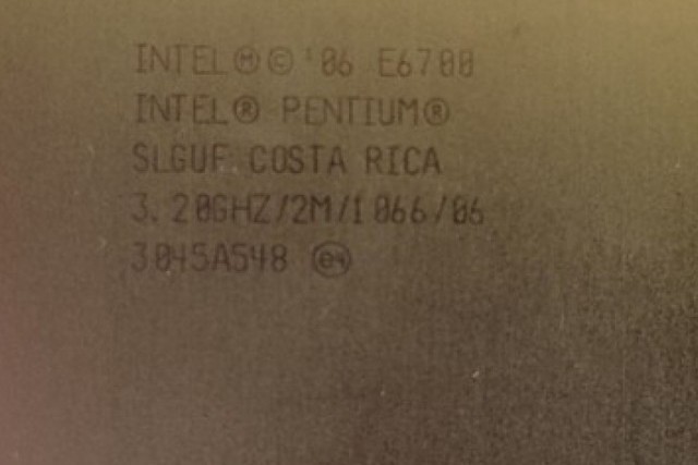 Intel Pentium E6700 SLGUF